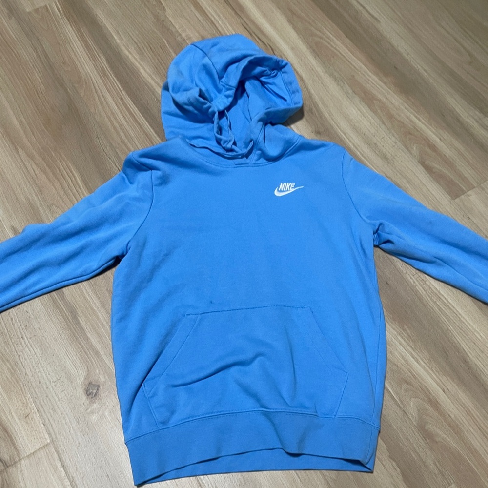 Blue Nike sweatshirt